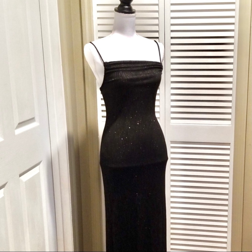 Vintage Hourglass Evening Gown | Size S-M